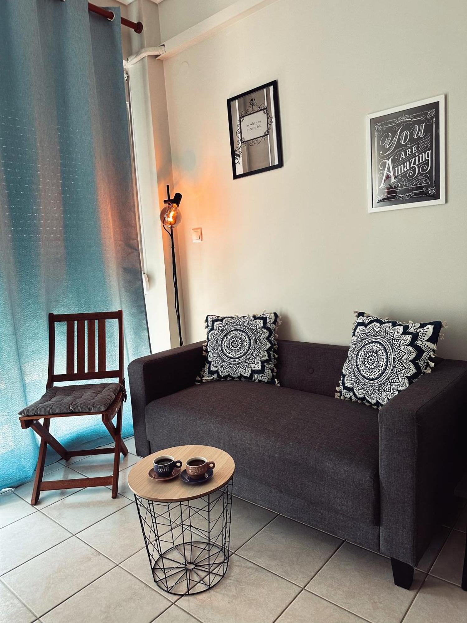 Homely Flat Near Airport Tessalónica Exterior foto